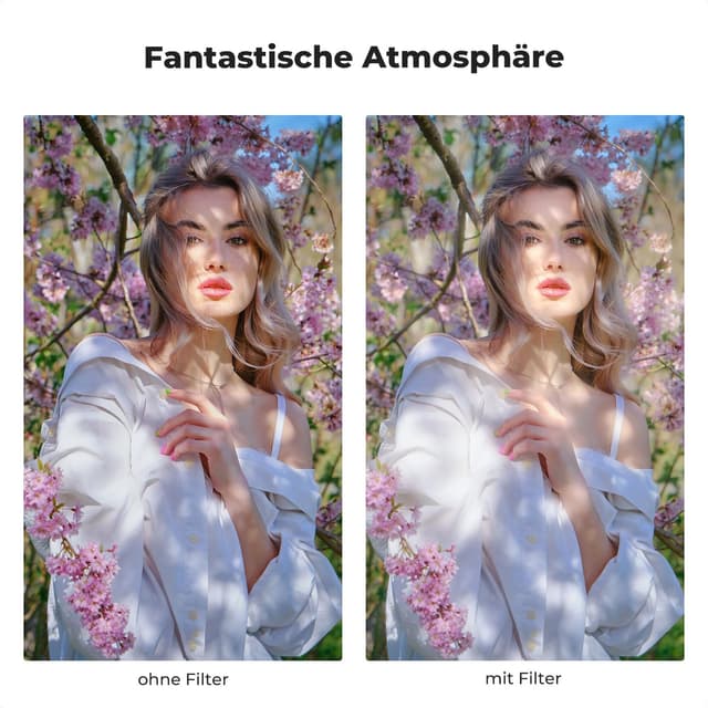 Detalle 2 de K&F CONCEPT Black-Mist 1/4 Filter für X100