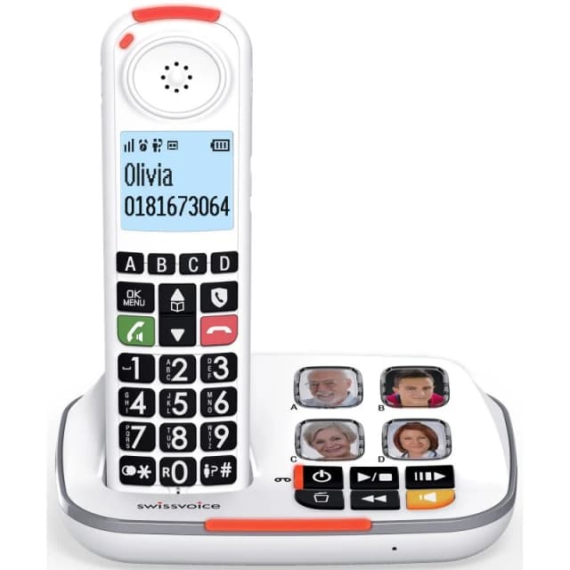 Imagen de Swissvoice XTRA 2355 teléfono inalámbrico DECT blanco 📞 en OfertitasTOP