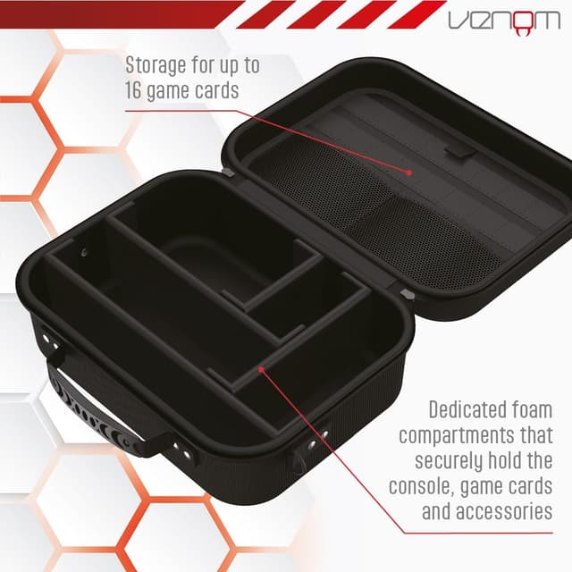 Detalle de Venom Switch 2 Travel Case for Nintendo Switch 2