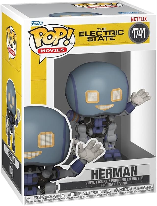 Imagen de Funko POP! Electric State Herman - Figura de Vinilo Coleccionable 🎬 en OfertitasTOP