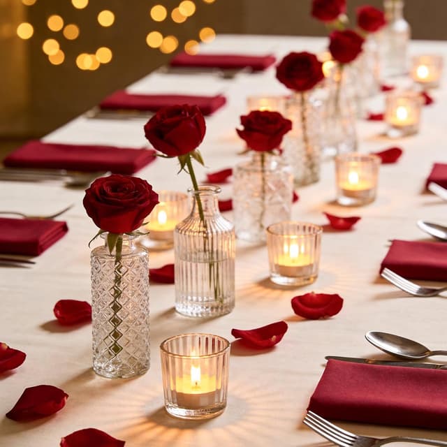 Thumbnail 1 de UPBUD Clear Glass Bud Vases Set of 36