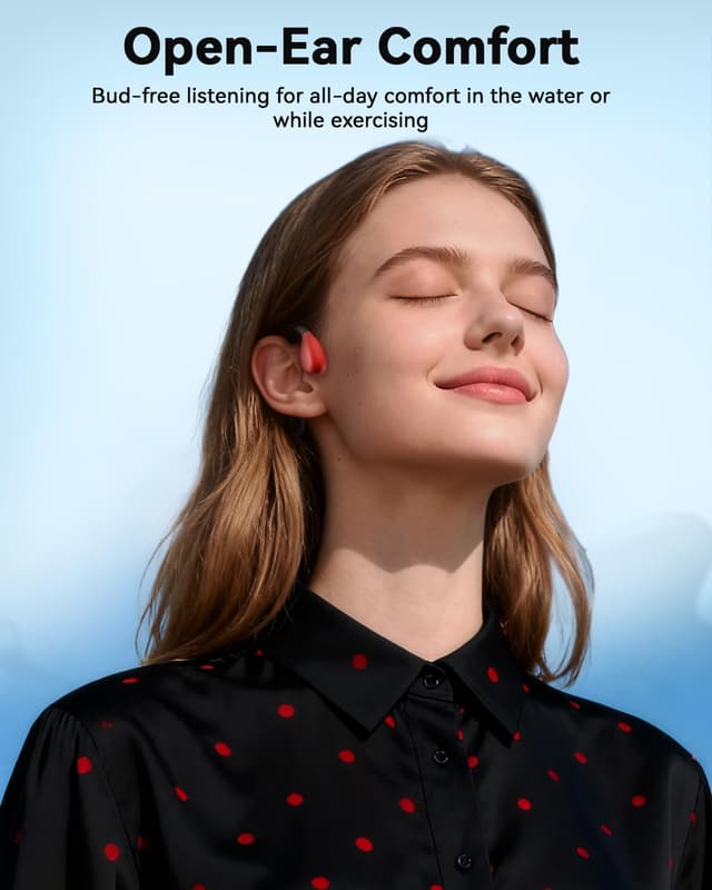 Detalle de Knochenschall-Kopfhörer zum Schwimmen 32 GB