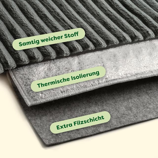 Thumbnail 2 de Knupis Selbstheizende Wärmedecke Katze 60x45 cm