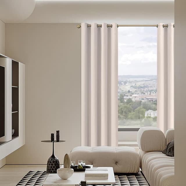 Thumbnail 5 de MRTREES Thermo Vorhang Verdunkelung Beige 300x240