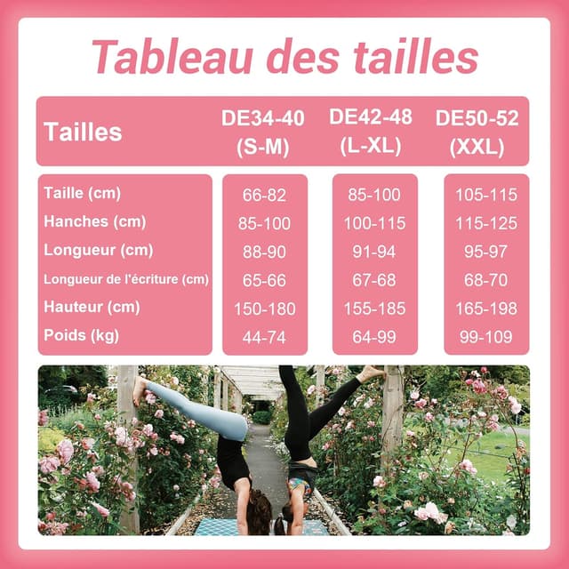 Thumbnail 4 de DDOBB Leggings 4,5" High Waist Schwarz 👖