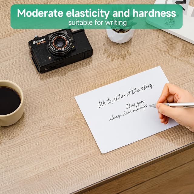 Thumbnail 6 de NATRKE Schreibtischunterlage transparent 120 x 60 x 0,15 cm (PVC, rutschfeste Schreibunterlage)