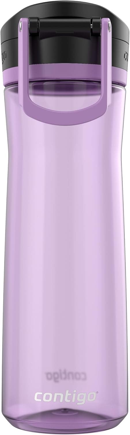 Detalle de Contigo Jackson Autopop BPA-free 720 ml leakproof water bottle (Pansy)