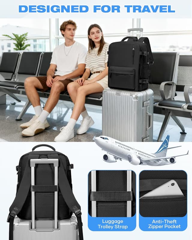 Thumbnail 6 de SZLX Vacuum Travel Backpack with Pump