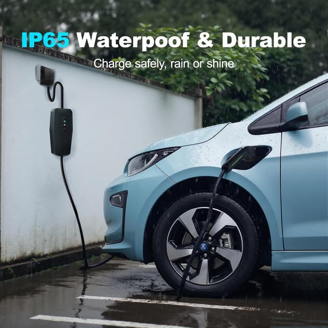 Thumbnail 4 de Chargeur Voiture Électrique VDLPOWERVP Type 2 3,68 kW / 8 m, câble 16 A Schuko (borne monophasée) IP65