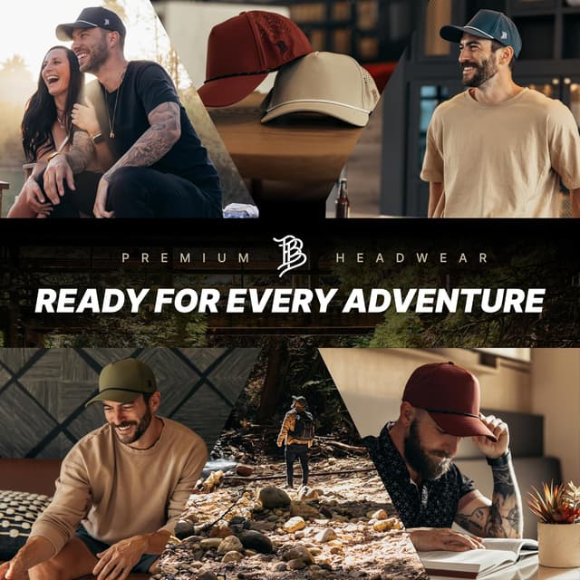 Thumbnail 6 de Branded Bills Officially Licensed Ole Miss Rebels 5-Panel Crimson Script PVC Snapback Hat