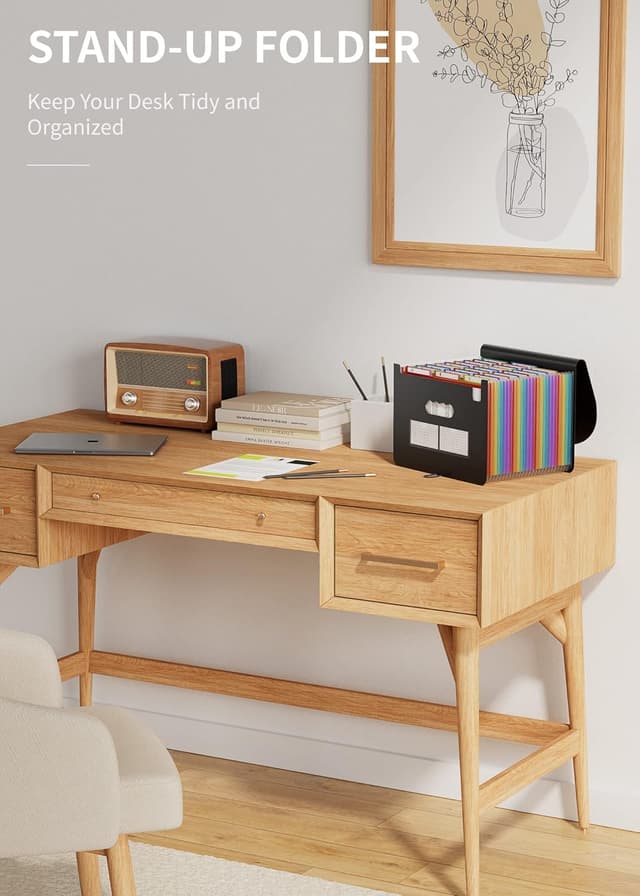 Thumbnail 6 de Accordion file organiser 26 pockets for A4