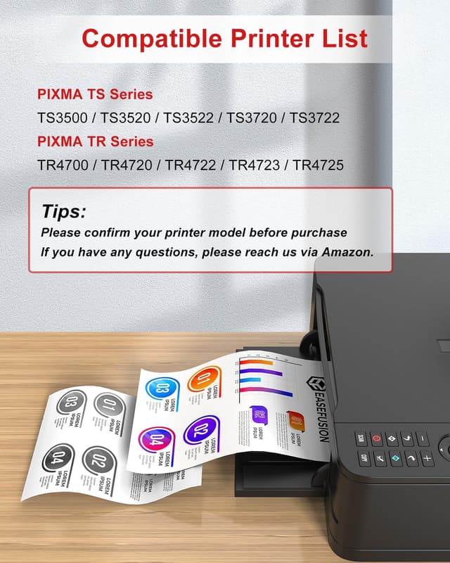 Detalle de EaseFusion 275XL 276XL Ink Combo Pack ๐จ