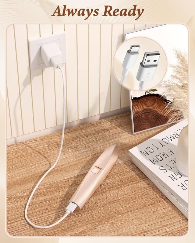 Thumbnail 4 de Eyebrow Trimmer 2‑in‑1 Rechargeable Face Shaver 🪒