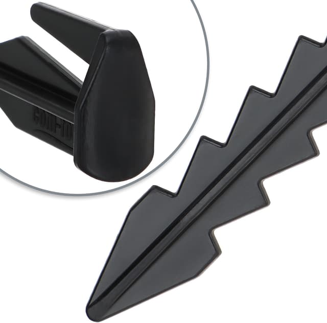 Thumbnail 6 de 200 picchetti com-four per fissaggio cavi robot tosaerba in plastica con ardiglione (200 x nero)