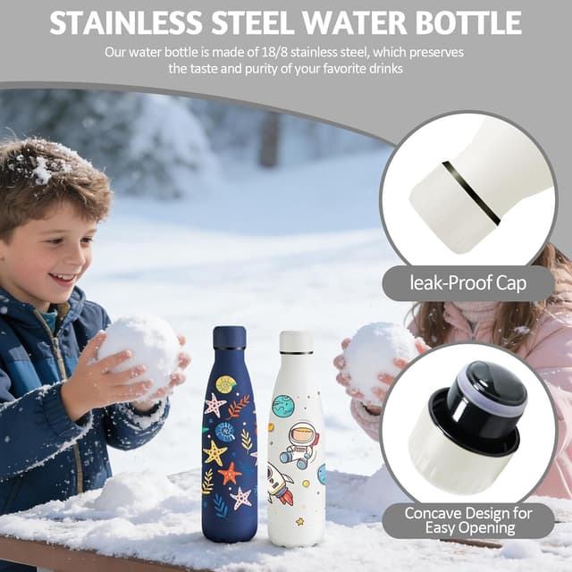 Detalle 2 de Motswedi cantimplora 500 ml acero inoxidable