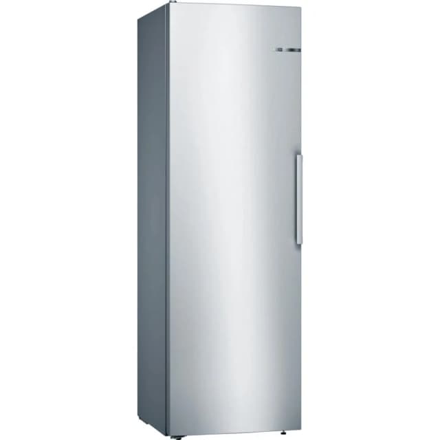 Detalle de Frigorífico una puerta Bosch KSV36CIDP con VitaFresh y FreshSense, 186 cm y 346 L en inox