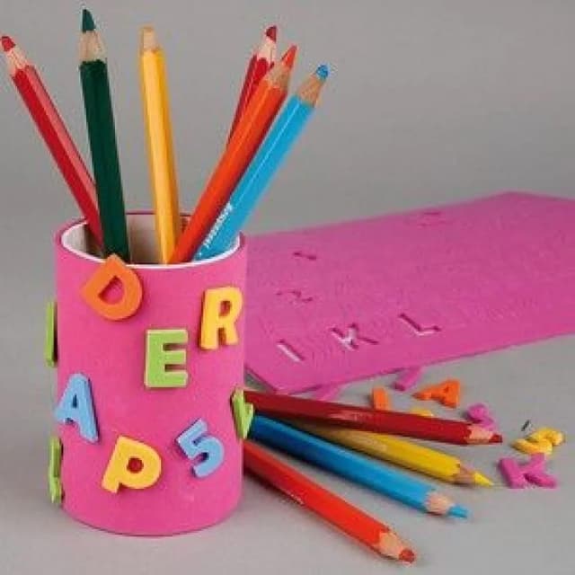 Detalle de Feuilles de mousse EVA A3 30x42 cm (ép. 2 mm) – 30 feuilles en assortiment de 15 couleurs