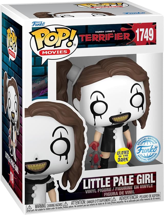 Detalle de Funko Pop! Movies Terrifier – Little Pale Girl, figura in vinile da collezione