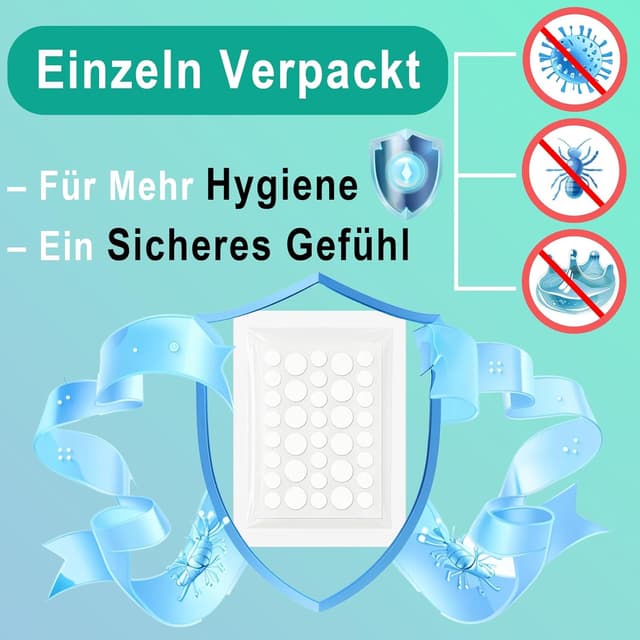 Detalle de Zosilong 720 unsichtbare Pickel-Patches – hautfreundliche Pimple Patches für Tag & Nacht