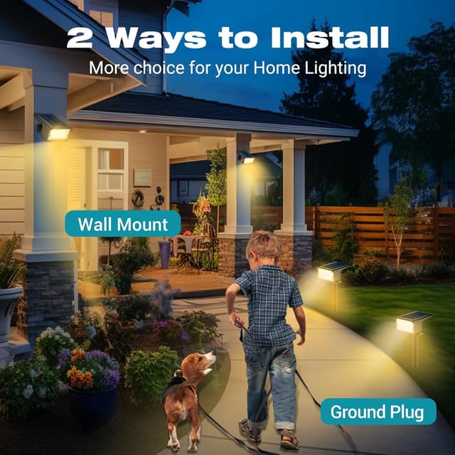 Thumbnail 3 de kolpop Luces Solares Exterior Jardin 6 Piezas