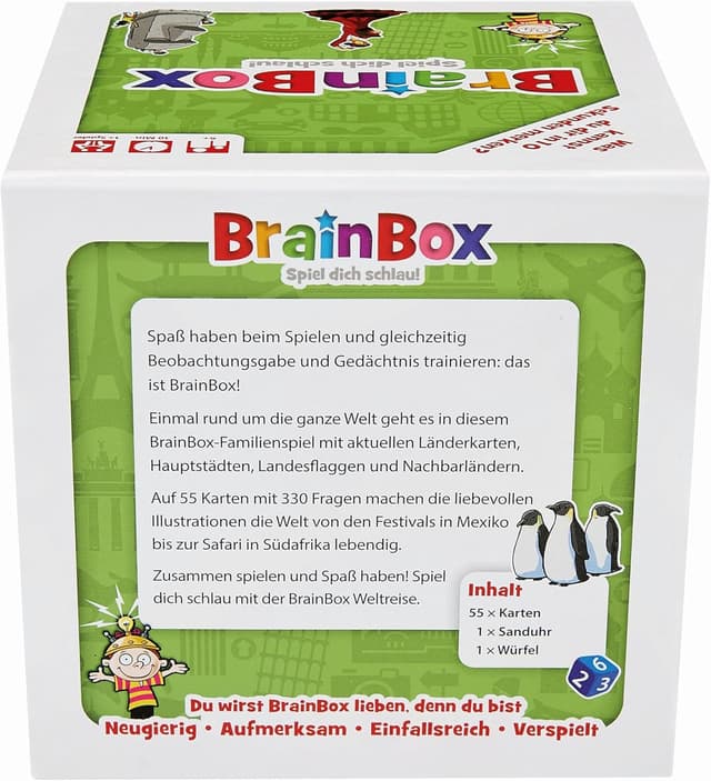 Detalle de Brain Box Weltreise Lernspiel für 6+