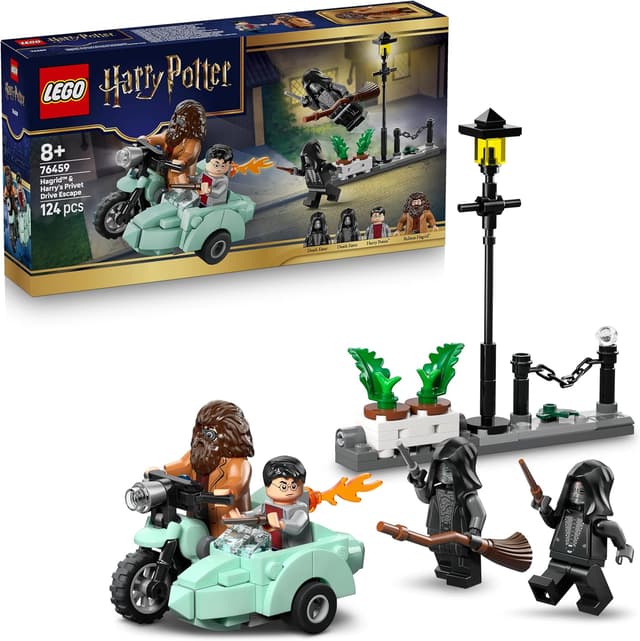 Detalle de LEGO Harry Potter 76459 motorbike playset