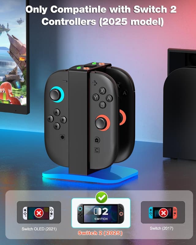Detalle 2 de Fanxieast Switch 2 charging dock