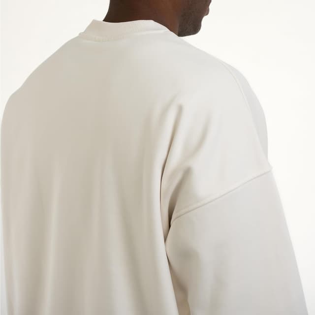 Detalle de Johnny Urban Carter Sweat oversize à col rond en coton (440 GSM) unisexe