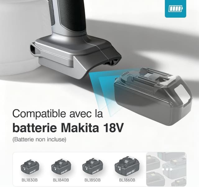 Thumbnail 4 de Tilswall Pistolet à Peinture 1300 ML