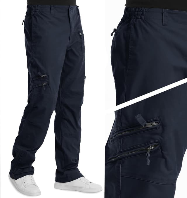 Detalle 2 de Cargo combat trousers with 9 pockets