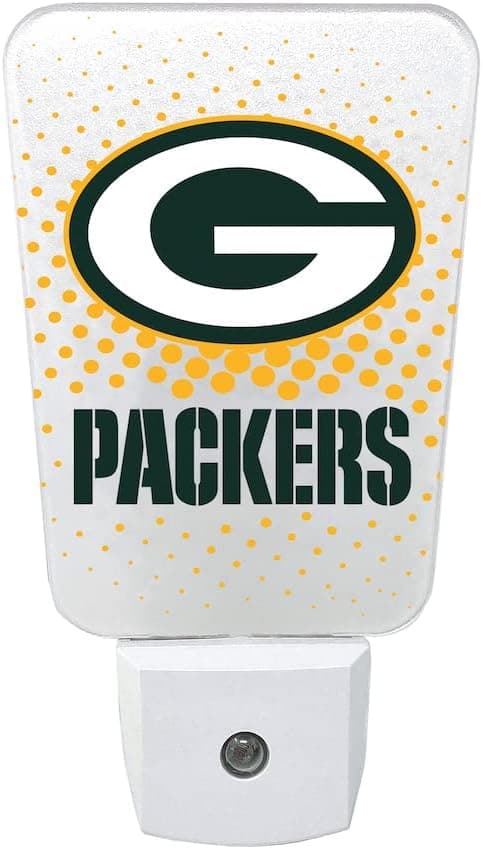 Detalle de Party Animal NFL Team LED Night Light (Cleveland Browns) — Slim 5-Inch Plug-In with Auto Sensor