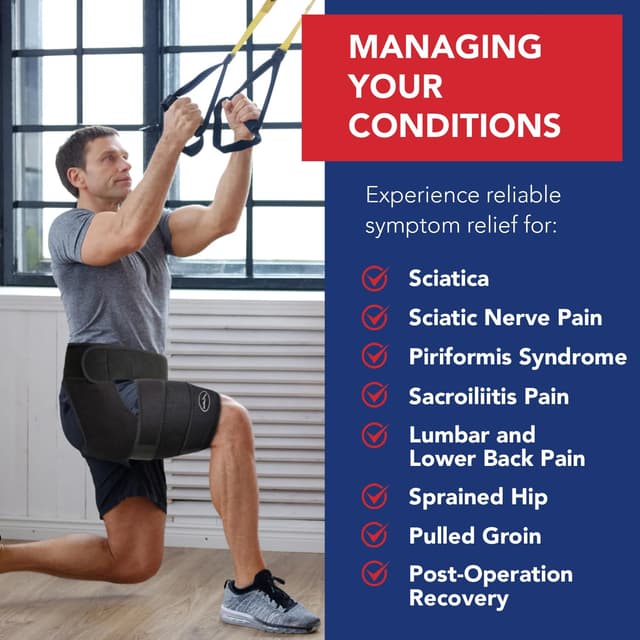 Thumbnail 3 de Dr. Arthritis Hip Support Brace for Pain