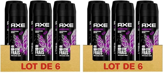 Thumbnail 6 de AXE Provocation — Déodorant spray homme 48h, lot 6×200 ml