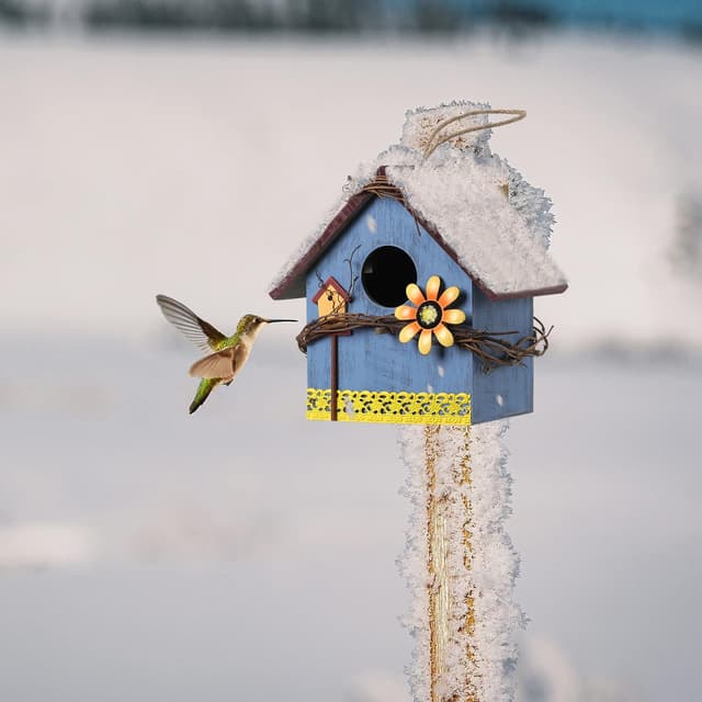 Thumbnail 6 de JUJOYBD Vogelhaus Nistkasten Meisen