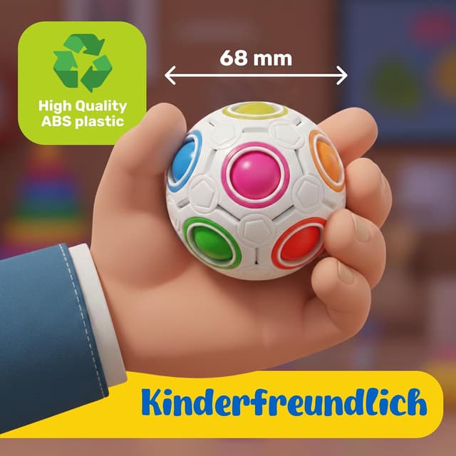 Detalle 2 de CUBIDI Original Regenbogenball