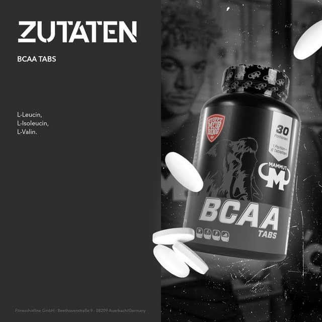 Thumbnail 2 de Mammut BCAA Tabs Vegan 6000 mg