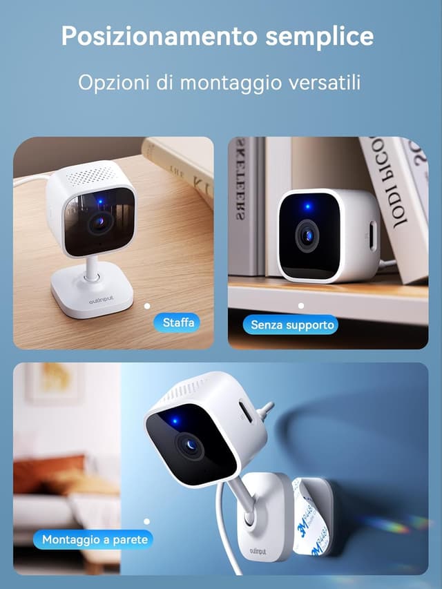 Thumbnail 6 de Outinput Telecamera Wi‑Fi 2K