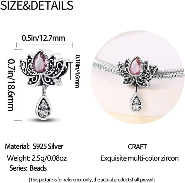 Detalle 1 de Pandach Charm-Anhänger 925 Silber C15