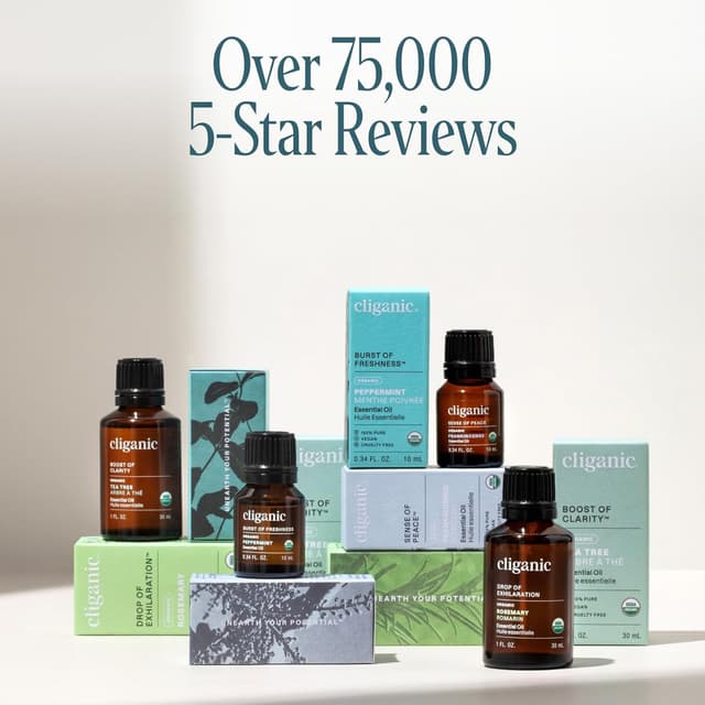 Thumbnail 5 de Cliganic Organic Lavender Essential Oil 100 mL