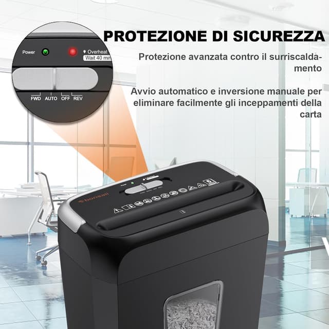 Thumbnail 5 de Bonsaii C237-B distruggidocumenti P-4 13L