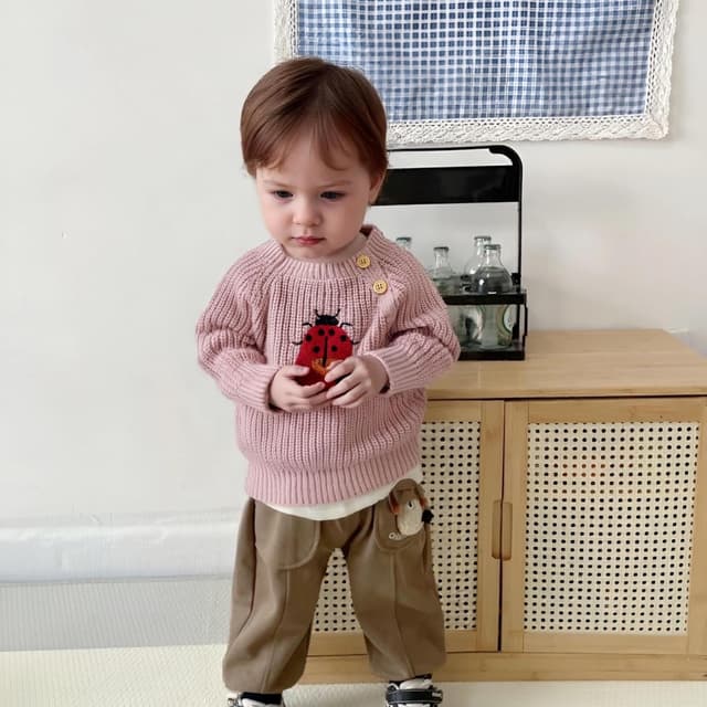 Thumbnail 3 de mimixiong Baby Toddler Knitted Sweater