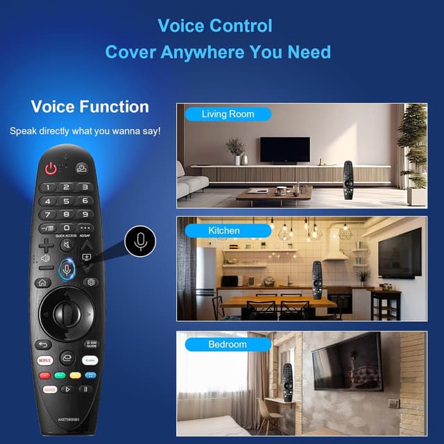 Thumbnail 4 de LG MR19BA Replacement Smart Remote with Voice 1