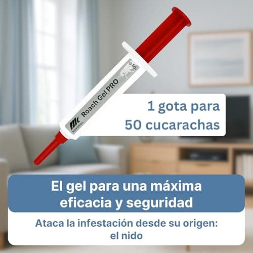 Detalle 1 de Novokill Roach Gel PRO, 2x10 g para cucarachas