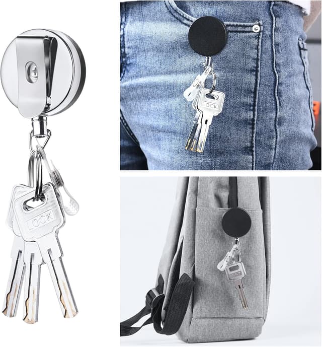 Thumbnail 4 de Vicloon Portachiavi retrattile 60 cm 🔑