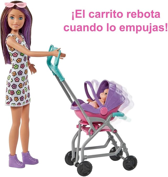 Thumbnail 2 de Mattel GXT34 Barbie Skipper Niñera 7 accesorios +3 años