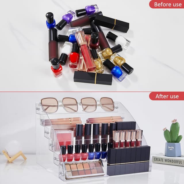 Thumbnail 2 de Kingrow Nail Polish Organizer Rack 6 Layers