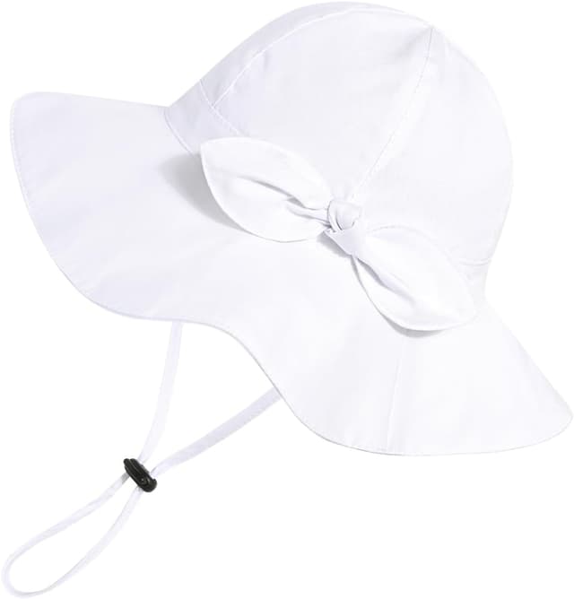 Detalle de DANMY Baby Girl Sun Hat UPF 50+