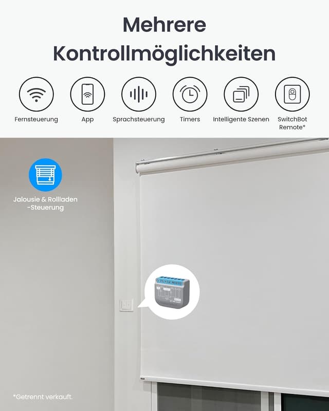 Thumbnail 6 de SwitchBot WLAN Schalter 2PM (2er-Pack) mit Bluetooth-Repeater – kompatibel mit Alexa, Apple Home & Google Home
