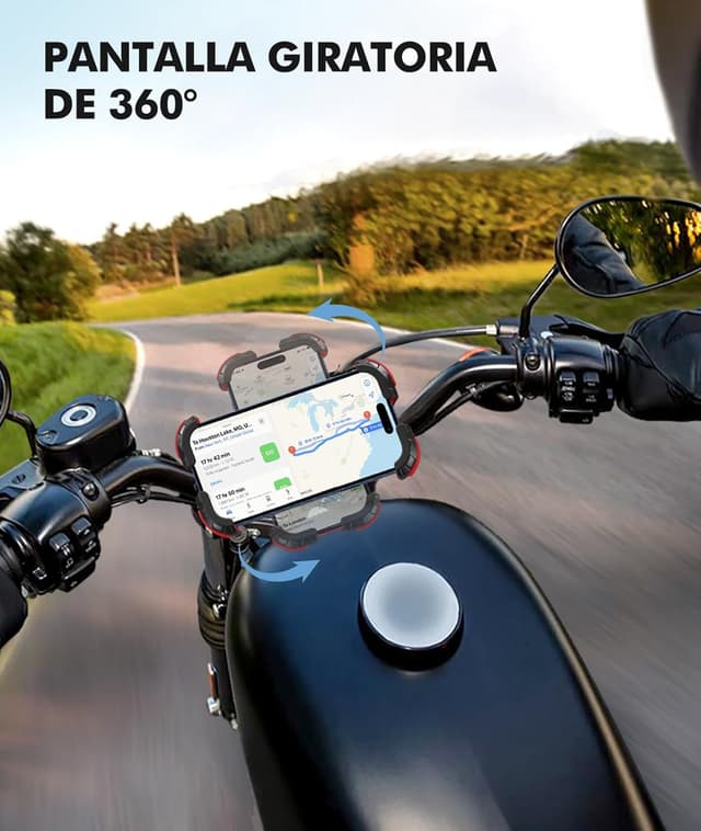 Detalle 2 de Babacom Soporte móvil 360° para bicicleta