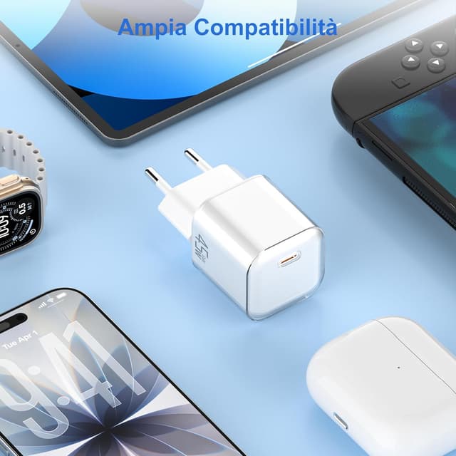Detalle 2 de YISH 45W Caricatore USB C rapido